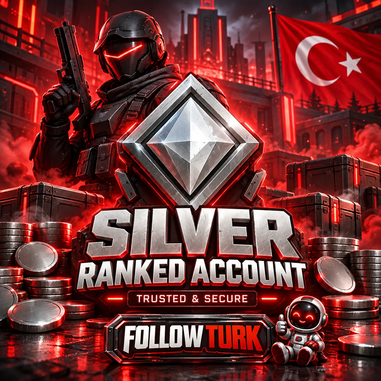 Turki - Akun TR Silver - FollowTurk
