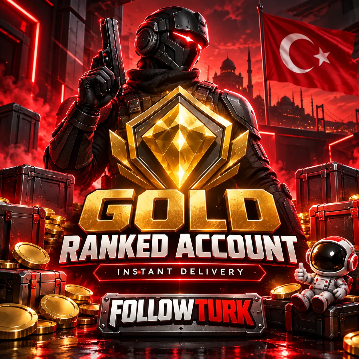 Turki - Akun Gold TR - FollowTurk