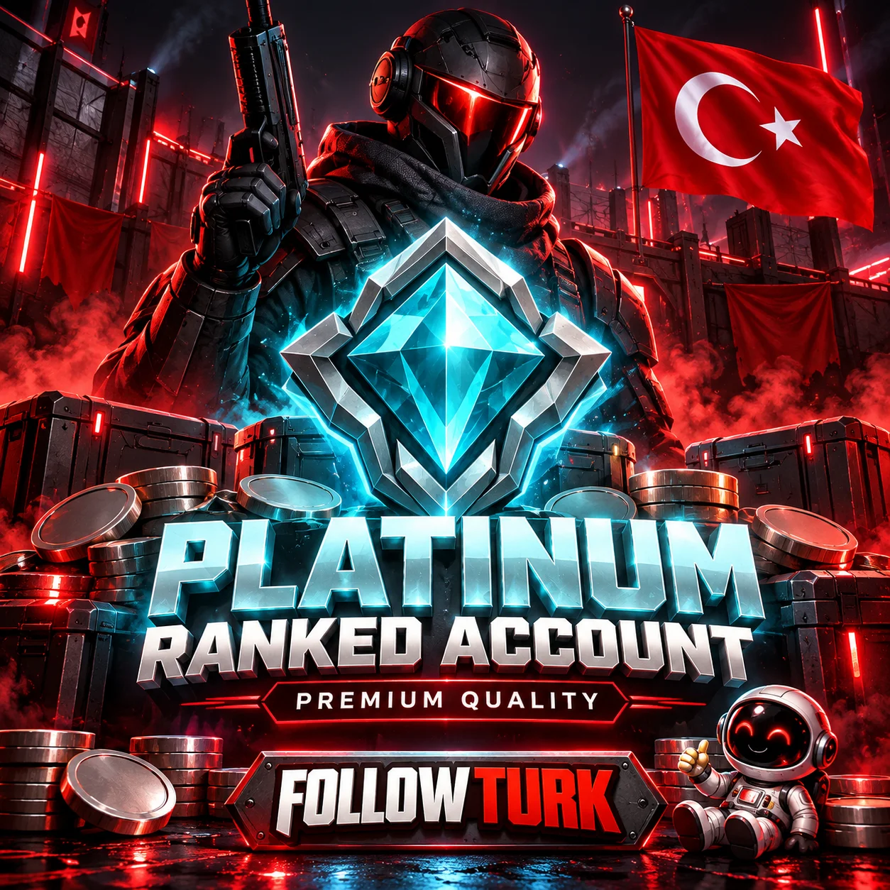 Turki - Akun Platinum TR - FollowTurk