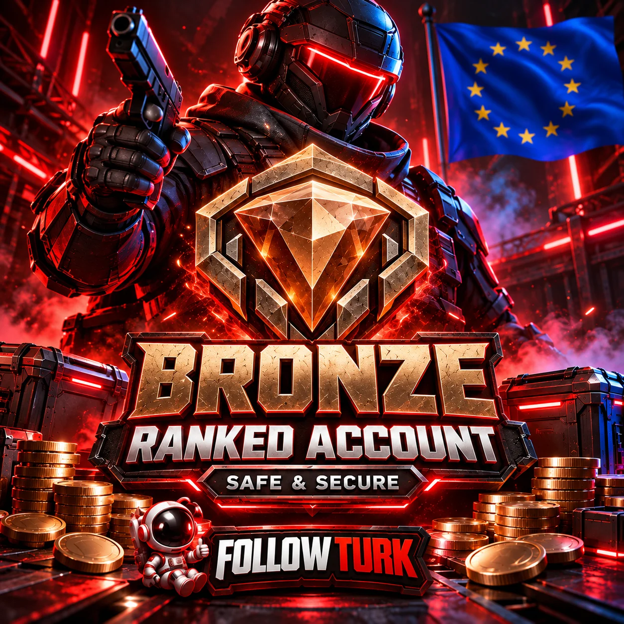 Eropa - Akun Bronze EU - FollowTurk