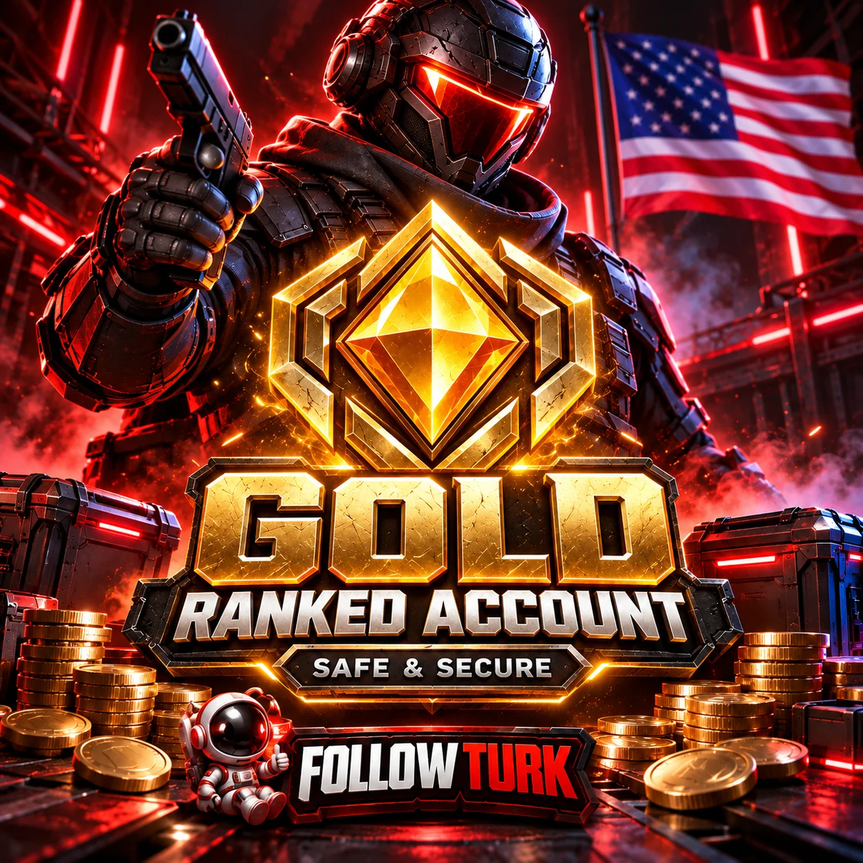 Amerika Utara - Akun Gold NA - FollowTurk