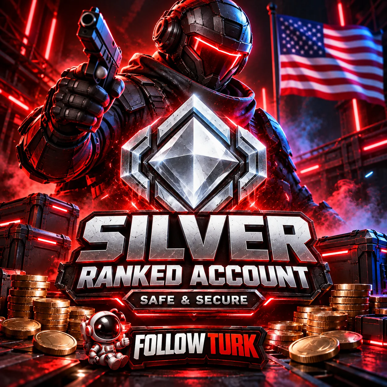Amerika Utara - Akun Silver NA - FollowTurk