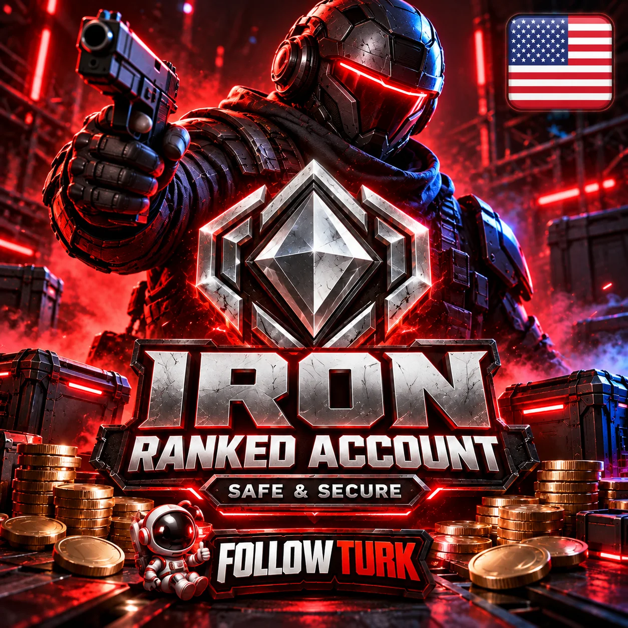 Amerika Utara - Akun Iron NA - FollowTurk
