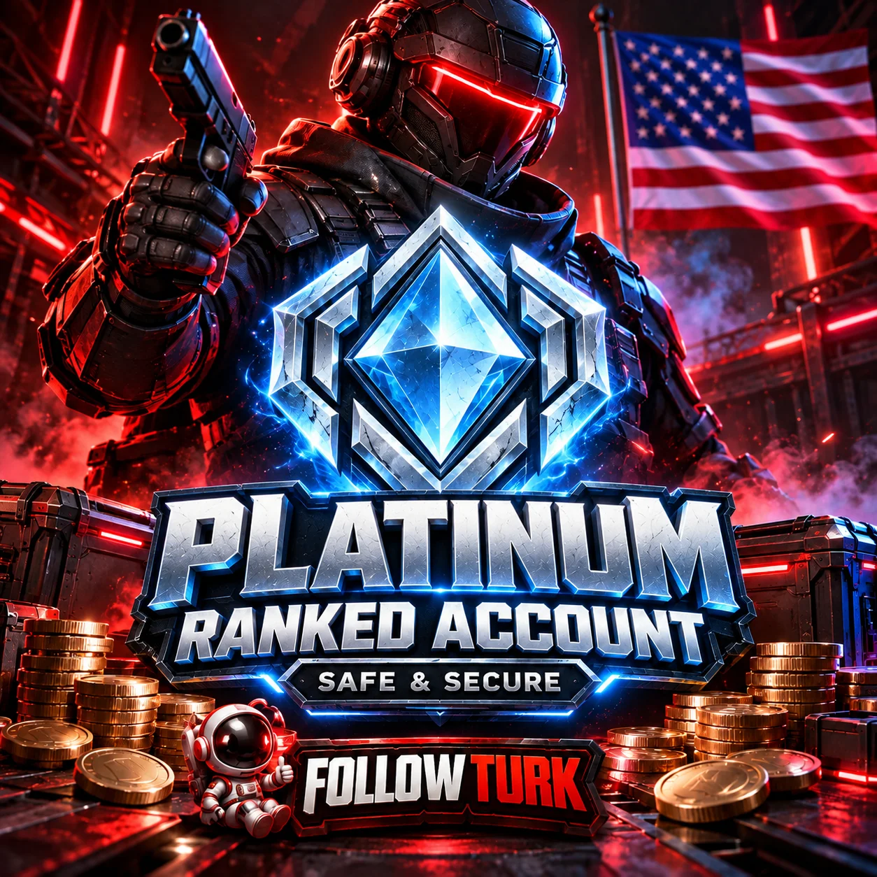 Akun Platinum Valo Amerika Utara (NA) - FollowTurk