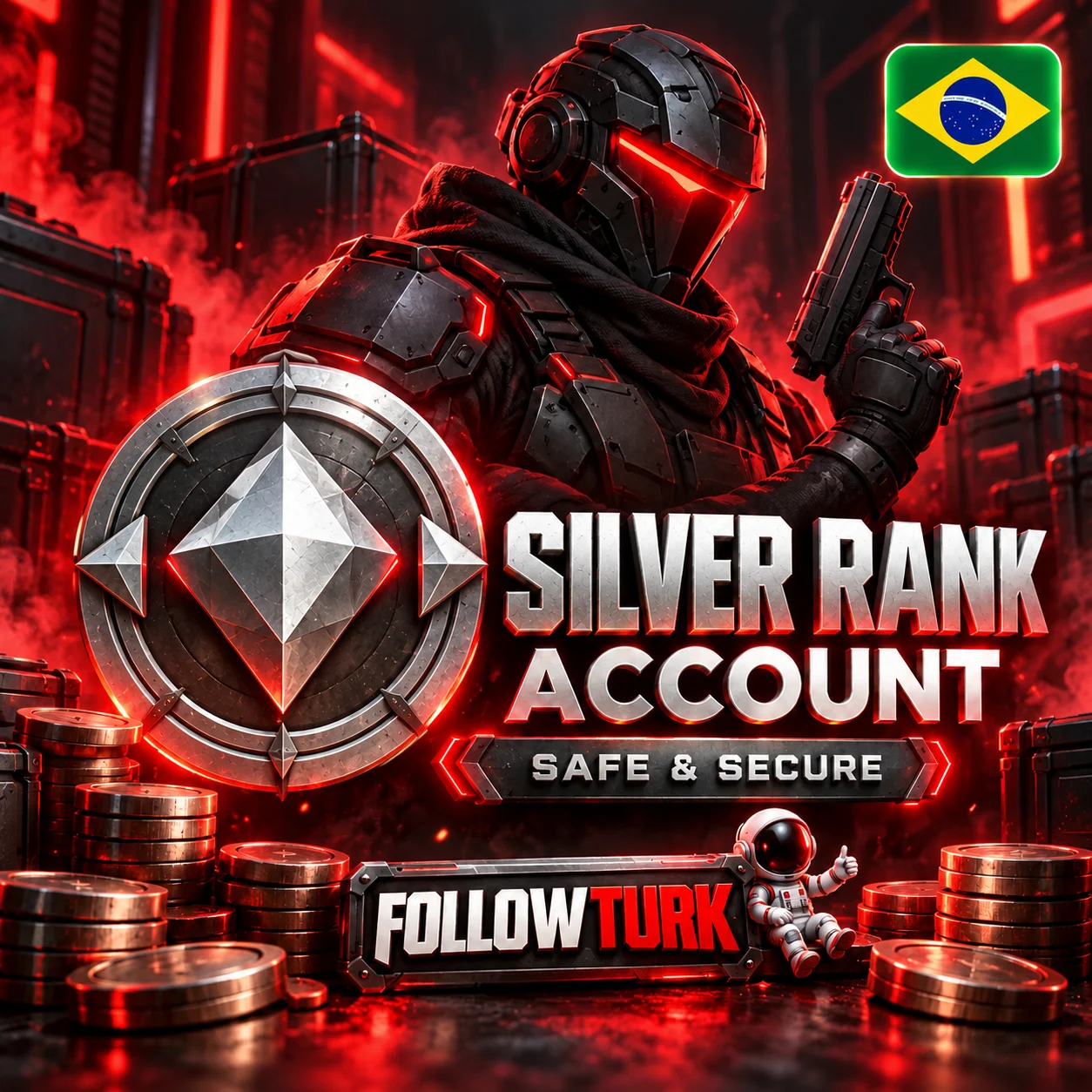 Brazil - Akun Silver BR - FollowTurk