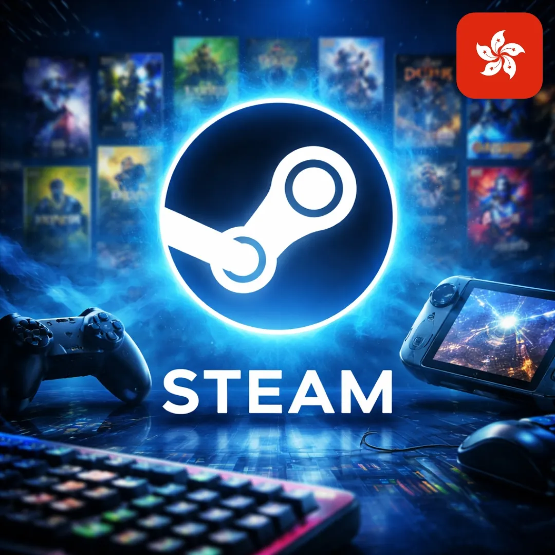 Kartu Hadiah Steam HKD Hong Kong - FollowTurk