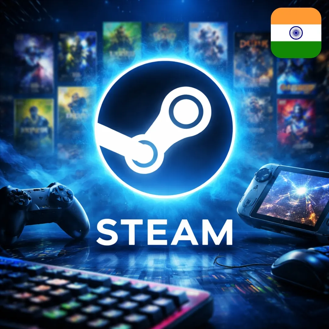 Steam Gift Card INR India - FollowTurk