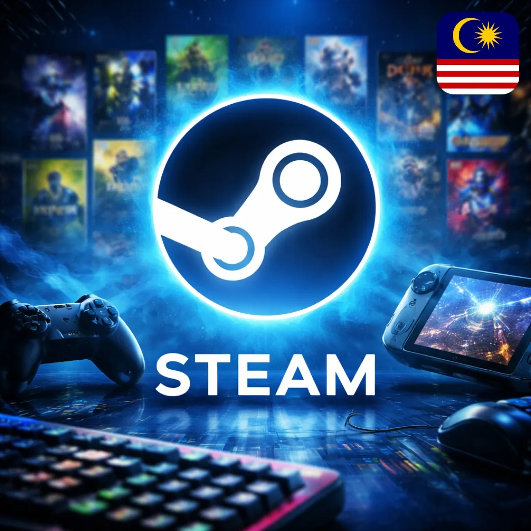 Kartu Hadiah Steam MYR Malaysia - FollowTurk